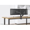 Neomounts DS70-700BL2 uchwyt / stojak do monitorów 68,6 cm (27") Biurko Czarny