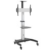 Maclean MC-801 uchwyt do telewizorów 177,8 cm (70") Czarny, Biały