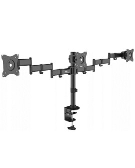Uchwyt biurkowy do monitora Maclean MC-691 (biurkowy, Obrotowy, Uchylny - 27" max. 24kg)
