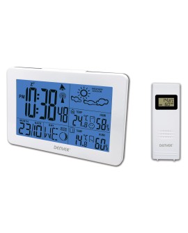 Denver WS-530WHITE cyfrowa stacja meteorologiczna Biały Bateria