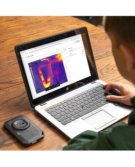 FLIR KAMERA TERMOWIZYJNA Z TECHNOLOGIĄ POPRAWY OBRAZU MSX WI-FI I ŁĄCZNOŚCIĄ W CHMURZE, 128X96PX, DO 300STC, FOV 53,6ST, C3-X