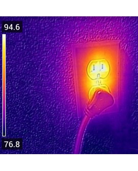 FLIR KAMERA TERMOWIZYJNA Z TECHNOLOGIĄ POPRAWY OBRAZU MSX WI-FI I ŁĄCZNOŚCIĄ W CHMURZE, 128X96PX, DO 300STC, FOV 53,6ST, C3-X