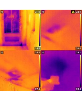 FLIR HIGROMETR TERMOWIZYJNY Z FUNKCJĄ IGM, 80X60PX, SONDA STYKOWA, MR160