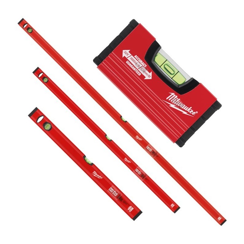 Poziomica MILWAUKEE 4932478898 SLIM zestaw 10/60/120/180