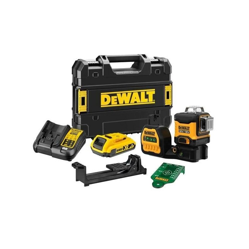 Laser krzyżowy 12/18V DeWALT DCE089D1G18