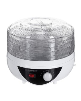 Suszarka do grzybów, warzyw i owoców Esperanza Chanterelle EKD002 (250W kolor biały)