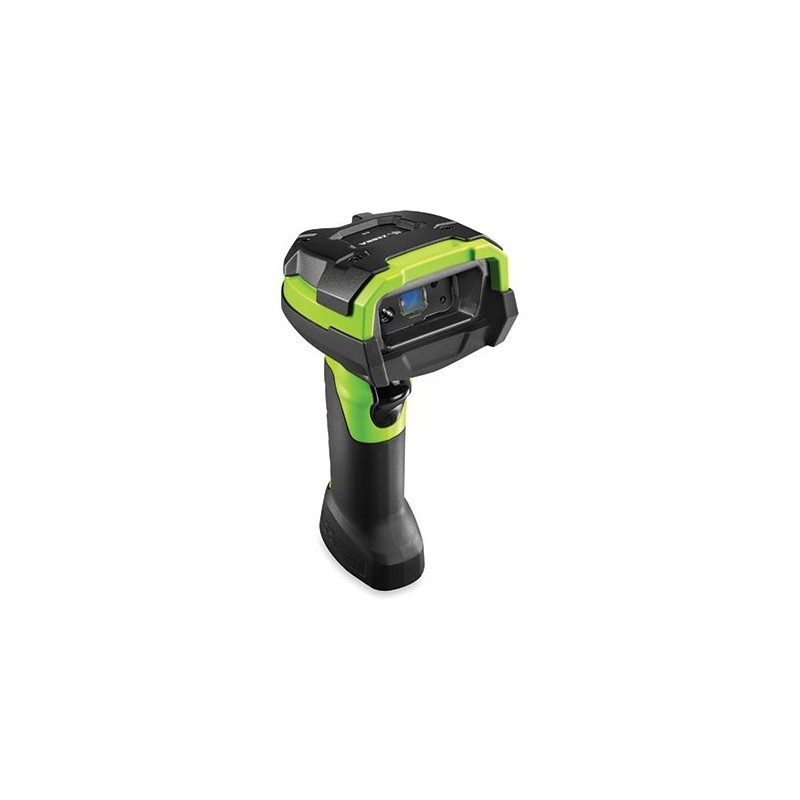 DS3678-ER RUGGED GREEN VIBRATION MOTOR STANDARD CRADLE USB KIT: DS3678-ER2F003VZWW SCANNER, CBA-U42-S07PAR SHIELDED USB CABLE