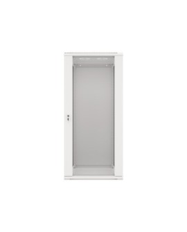 Szafa Rack Lanberg WF01-6627-10S (27U 1300mm / 600mm / 600 mm wisząca Szklane 19'' szary)