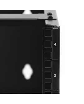 StarTech.com WALLMOUNT4 stojak 4U Szafa wisząca Czarny