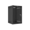 Szafa rack Lanberg WF10-2309-10B (9U 462mm / 280mm / 310 mm wisząca Szklane 10" kolor czarny)