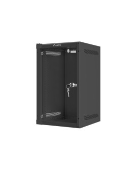 Szafa rack Lanberg WF10-2309-10B (9U 462mm / 280mm / 310 mm wisząca Szklane 10" kolor czarny)
