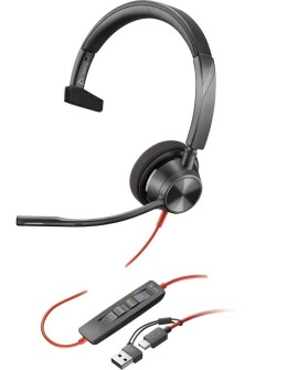 Słuchawki Poly Blackwire 3310 Mono Microsoft Teams USB-C
