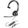 Słuchawki Poly Blackwire 3310 Mono Microsoft Teams USB-C