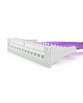Kabel instalacyjny DIGITUS kat.6, U/UTP, Dca, AWG23/1, LSOH, 305m, fioletowy, karton