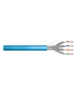Kabel instalacyjny DIGITUS kat.6A, U/FTP, Dca, AWG 23/1, LSOH, 100m, niebieski