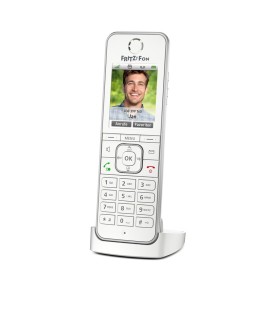 FRITZ!Fon C6 Telefon w systemie DECT Nazwa i identyfikacja dzwoniącego Biały