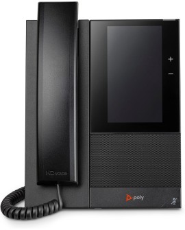POLY Biznesowy telefon multimedialny CCX 505 do aplikacji Microsoft Teams, z obsługą PoE