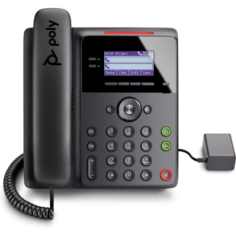 Poly Edge B20 IP Phone and PoE-enabled