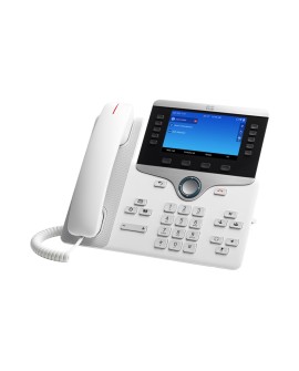 Cisco 8861 telefon VoIP Czarny, Srebrny Wi-Fi