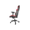 GENESIS SX77 Fotel dla gracza Obite siedzisko Czarny, Czerwony