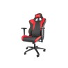 GENESIS SX77 Fotel dla gracza Obite siedzisko Czarny, Czerwony