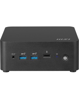 MSI Cubi NUC 1M-003EU i3-100U 8GB SSD512GB Intel UHD Graphics AX211 WiFi 6E Windows 11 Pro Black