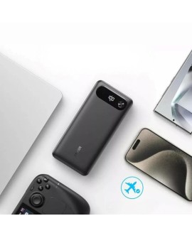 Powerbank Anker 20000mAh 87W z wbudowanym złączem USB-C czarny