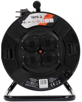 YATO PRZEDŁUŻACZ BĘBNOWY 40m 3 x 1,5mm2 IP44 81054