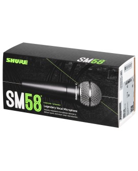 Shure SM58-LCE - Mikrofon dynamiczny, kardioidalny, wokalny
