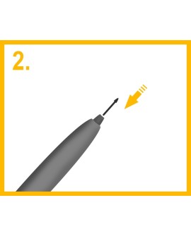 Końcówki do rysika Onyx Boox Marker Tips Max 2/Note/Nova 5pcs Czarne