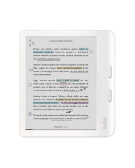 Ebook Kobo Libra Colour 7" E-Ink Kaleido 3 32GB WI-FI White