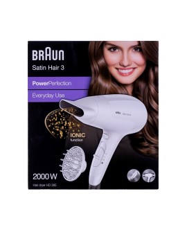 Suszarka do włosów BRAUN BRHD385E