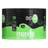 MAXELL DVD+R 4,7GB 50 szt  w opakowaniu SHRINK. Prędkość zapisu 16X, 120 min. Przeznaczenie nagrywanie Multimediów.