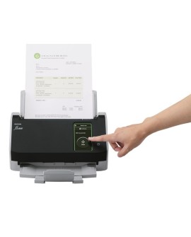Ricoh fi-8040 ADF+Ręczny skaner pobierający 600 x 600 DPI A4 Czarny, Szary