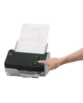 Ricoh fi-8040 ADF+Ręczny skaner pobierający 600 x 600 DPI A4 Czarny, Szary