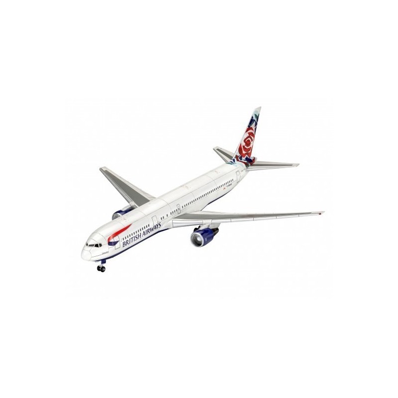 Revell Boeing 767-300ER British Airways Chelsea Rose Model samolotu stałopłatowego Zestaw montażowy 1:144