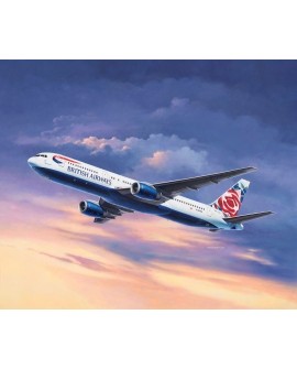 Revell Boeing 767-300ER British Airways Chelsea Rose Model samolotu stałopłatowego Zestaw montażowy 1:144