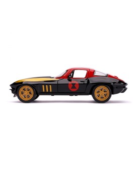 Jada Toys Marvel Black Widow 1966 Chevy 1:24