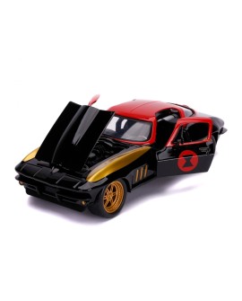 Jada Toys Marvel Black Widow 1966 Chevy 1:24