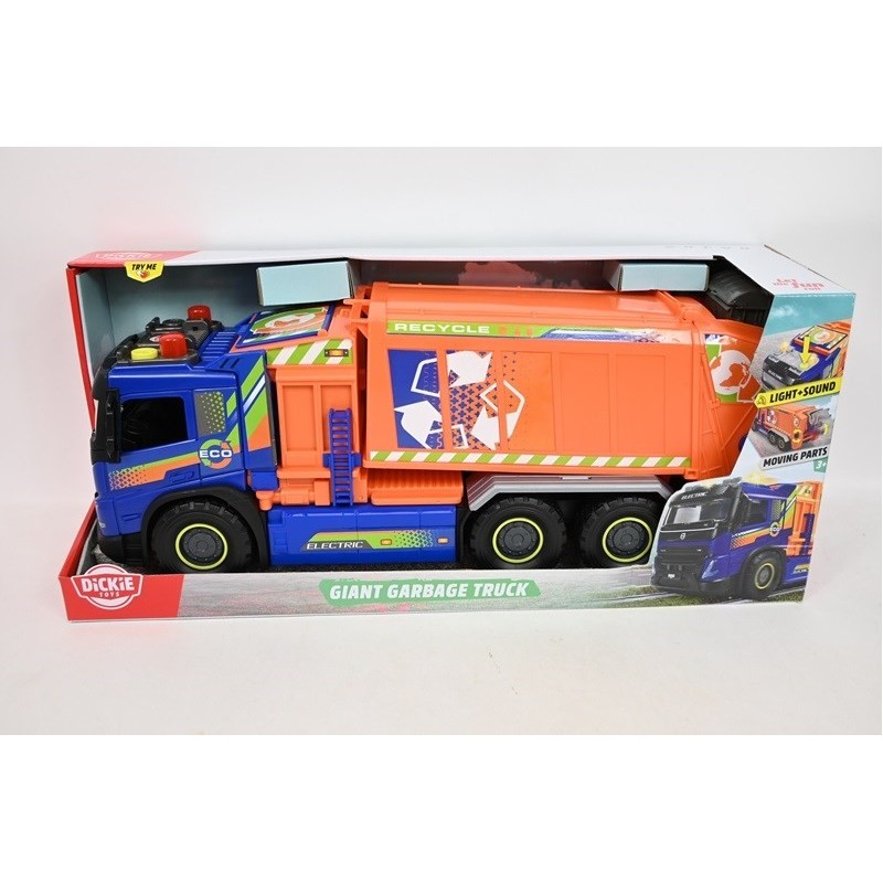 Dickie City Volvo ?mieciarka gigant 56cm 374-9037