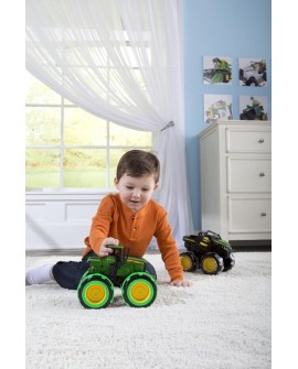 TOMY John Deere traktor Monster świecące opony 46434