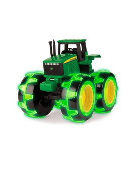 TOMY John Deere traktor Monster świecące opony 46434