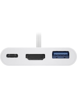 Goobay 62104 stacja dokująca USB Type-C Biały