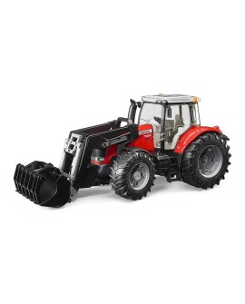 Traktor Massey Ferguson 7624 z ładowaczem czołowym 03047 BRUDER