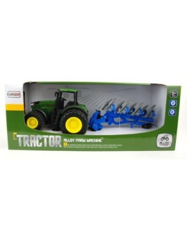 Traktor z przyczepą na radio + zasilacz i akumulatorek 1291534