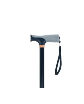Laska inwalidzka aluminiowa z miękkim uchwytem AR-014