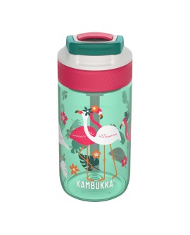 Kambukka butelka na wodę dla dziecka Lagoon 400ml Pink Flamingo