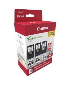 Canon 3712C012 nabój z tuszem 3 szt. Oryginalny Wysoka (XL) wydajność Czarny, Cyjan, Purpurowy, Żółty