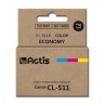 Actis KC-511R Tusz (zamiennik Canon CL-511 Standard 12 ml kolor)