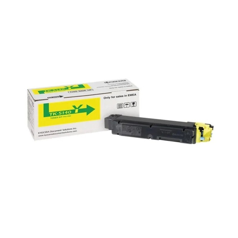 KYOCERA Toner TK-5140Y 1T02NRANL0 5000 Oryginalny Żółty